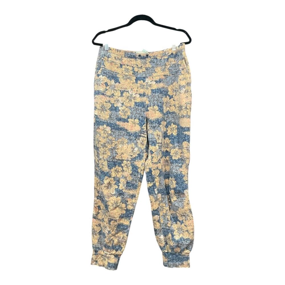 Anthropologie Joggers Women Medium Floral
